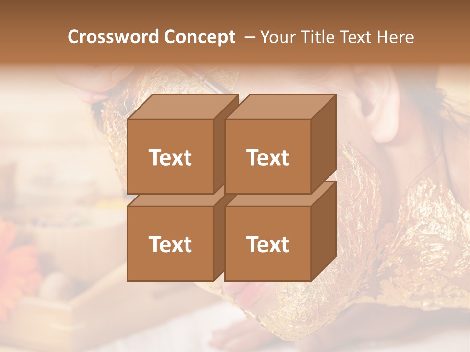 Thai Body Face PowerPoint Template