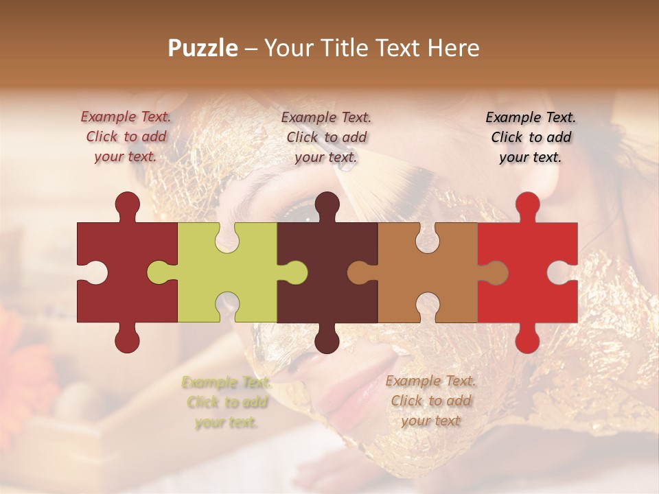 Thai Body Face PowerPoint Template