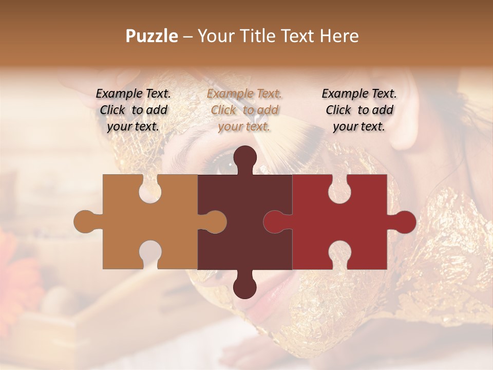 Thai Body Face PowerPoint Template