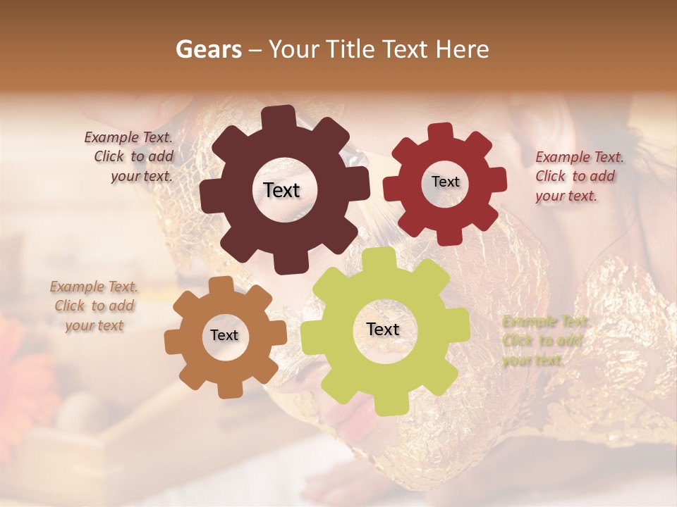 Thai Body Face PowerPoint Template