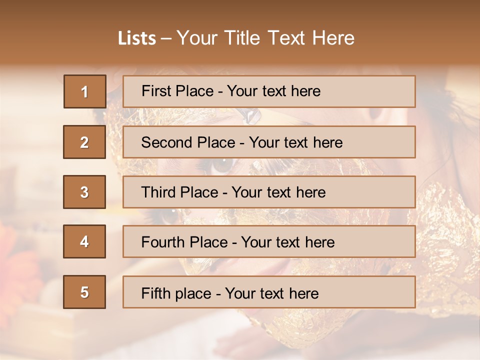 Thai Body Face PowerPoint Template