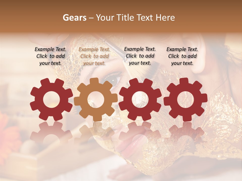 Thai Body Face PowerPoint Template