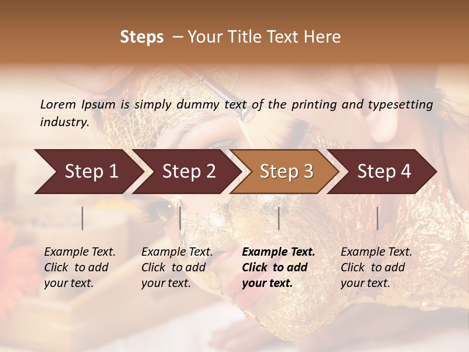Thai Body Face PowerPoint Template