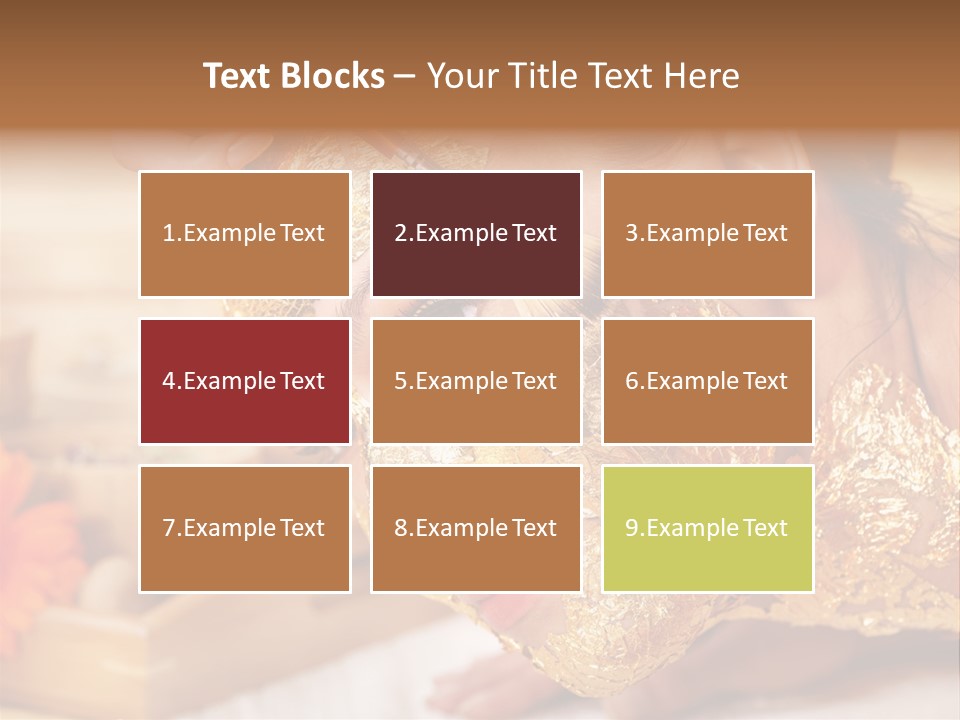 Thai Body Face PowerPoint Template