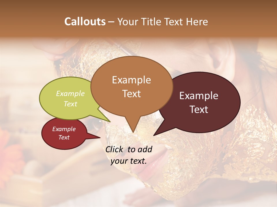 Thai Body Face PowerPoint Template