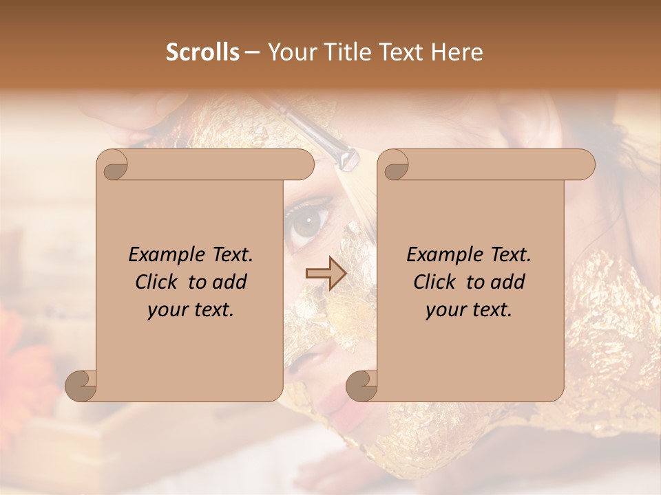Thai Body Face PowerPoint Template