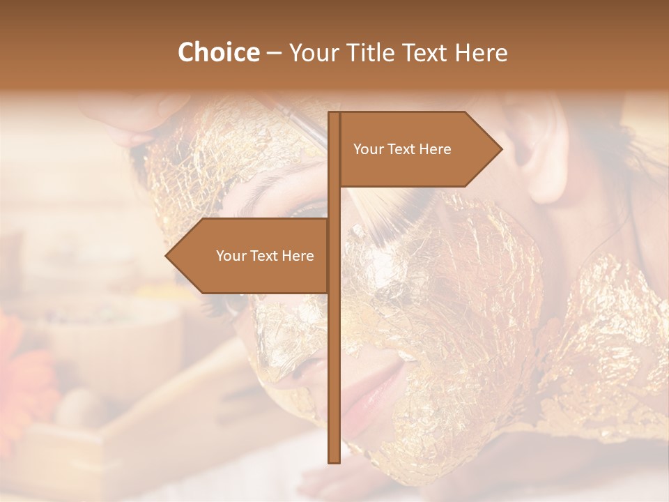 Thai Body Face PowerPoint Template