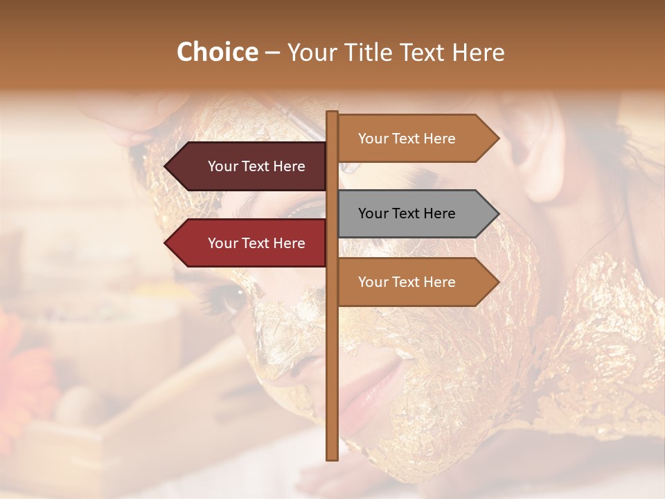 Thai Body Face PowerPoint Template