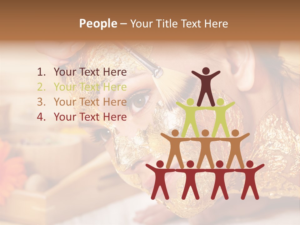 Thai Body Face PowerPoint Template