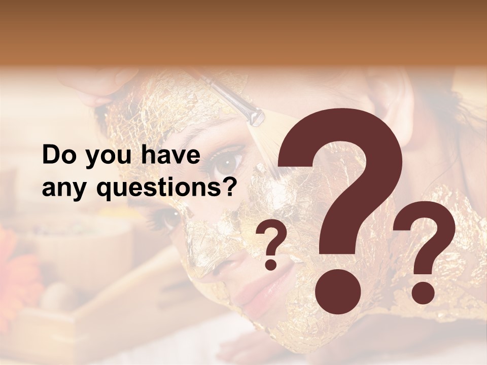 Thai Body Face PowerPoint Template