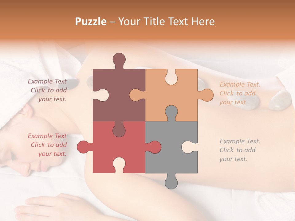 Muscle Retreat Stress PowerPoint Template