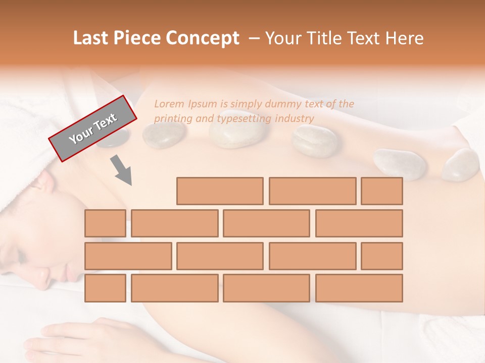 Muscle Retreat Stress PowerPoint Template