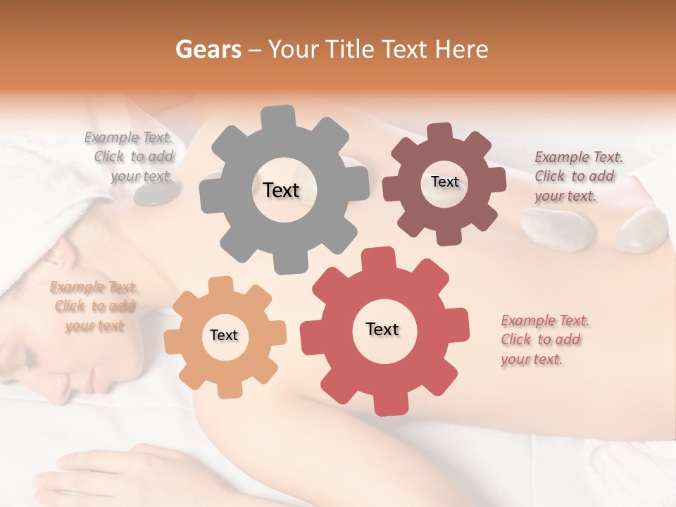 Muscle Retreat Stress PowerPoint Template