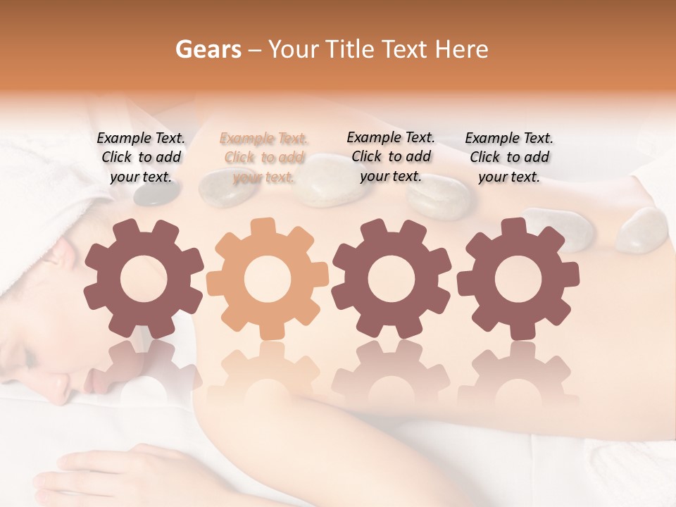 Muscle Retreat Stress PowerPoint Template