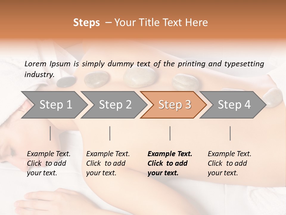 Muscle Retreat Stress PowerPoint Template