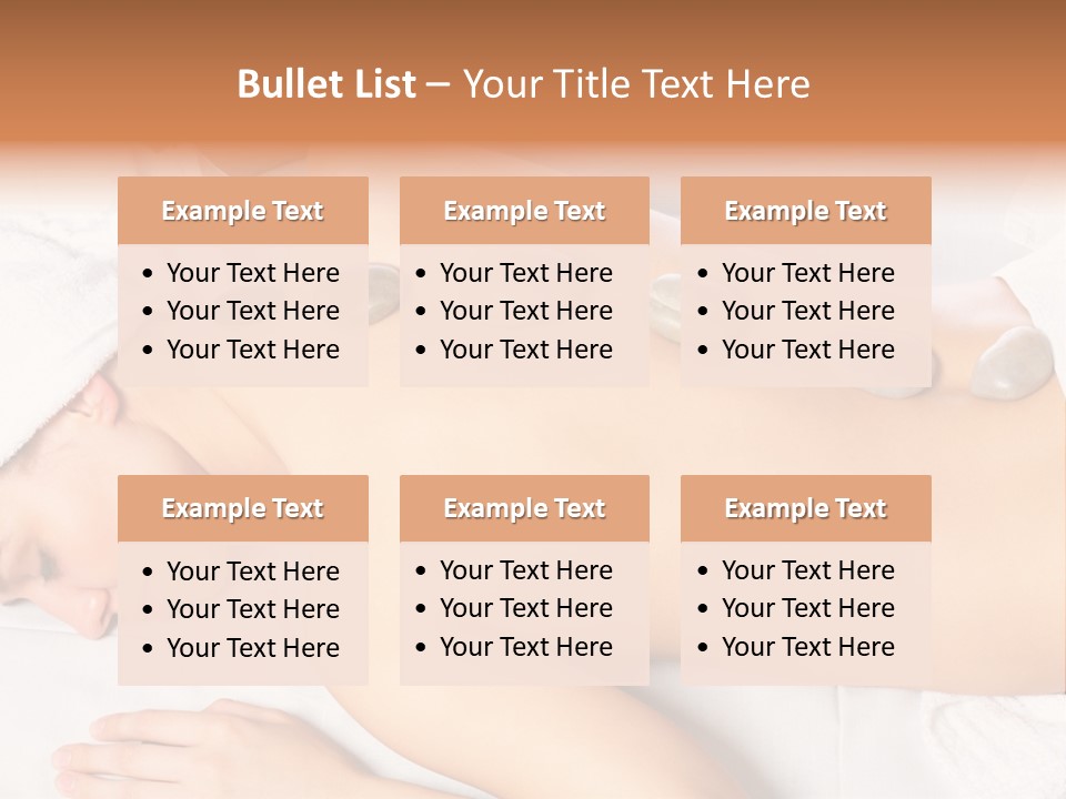 Muscle Retreat Stress PowerPoint Template