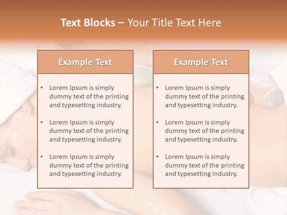 Muscle Retreat Stress PowerPoint Template