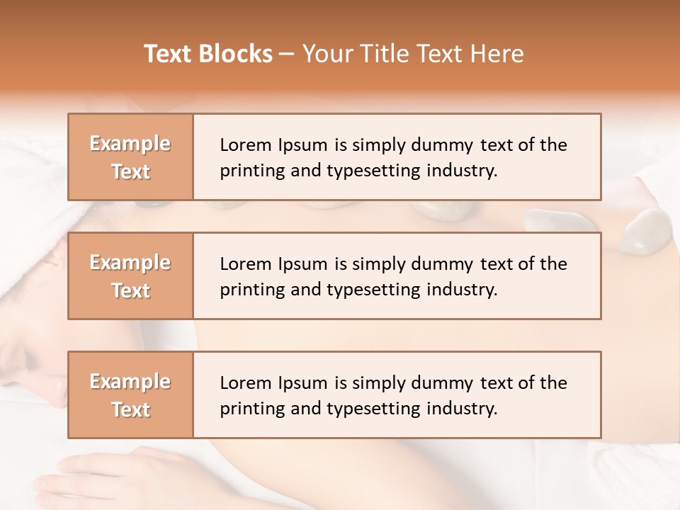 Muscle Retreat Stress PowerPoint Template