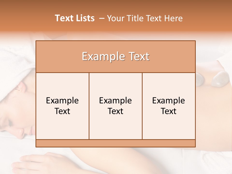 Muscle Retreat Stress PowerPoint Template