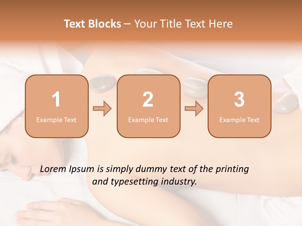 Muscle Retreat Stress PowerPoint Template