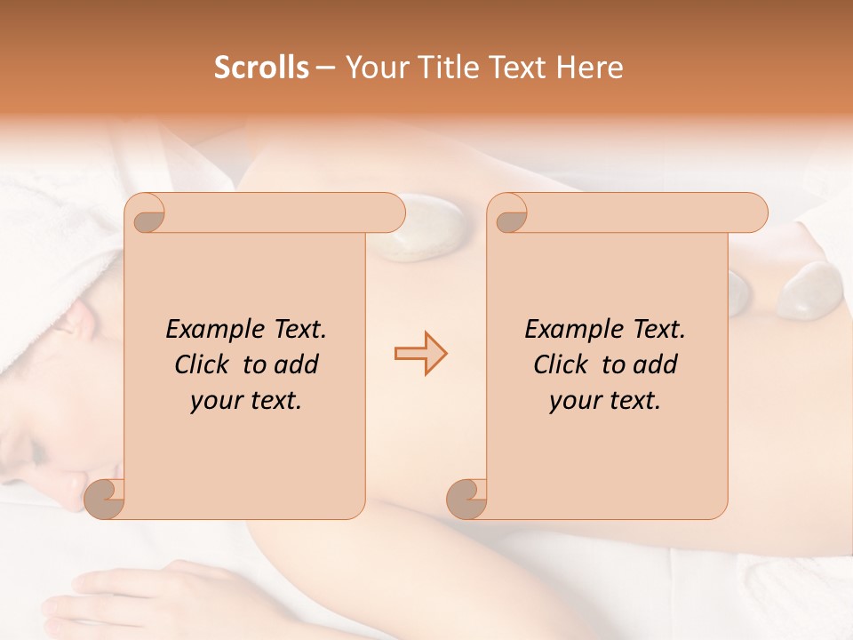 Muscle Retreat Stress PowerPoint Template