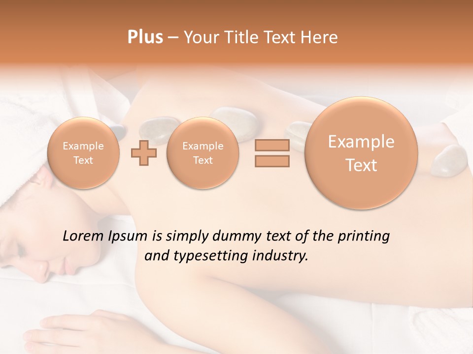 Muscle Retreat Stress PowerPoint Template
