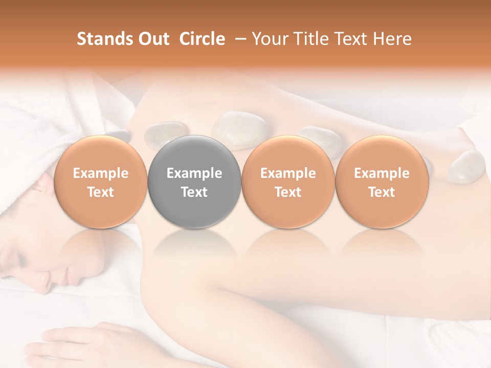 Muscle Retreat Stress PowerPoint Template