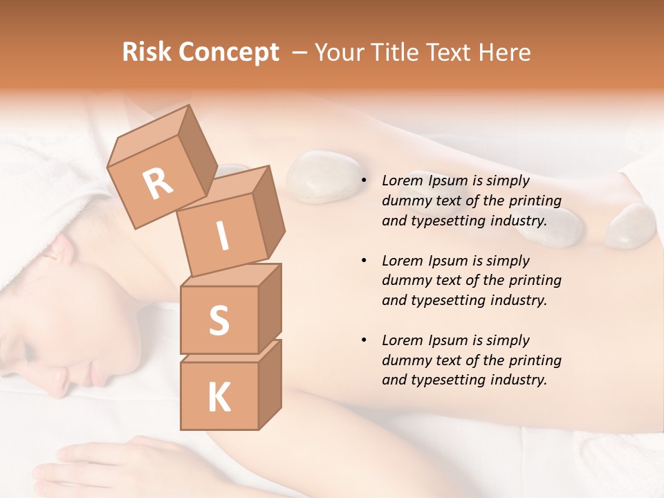 Muscle Retreat Stress PowerPoint Template