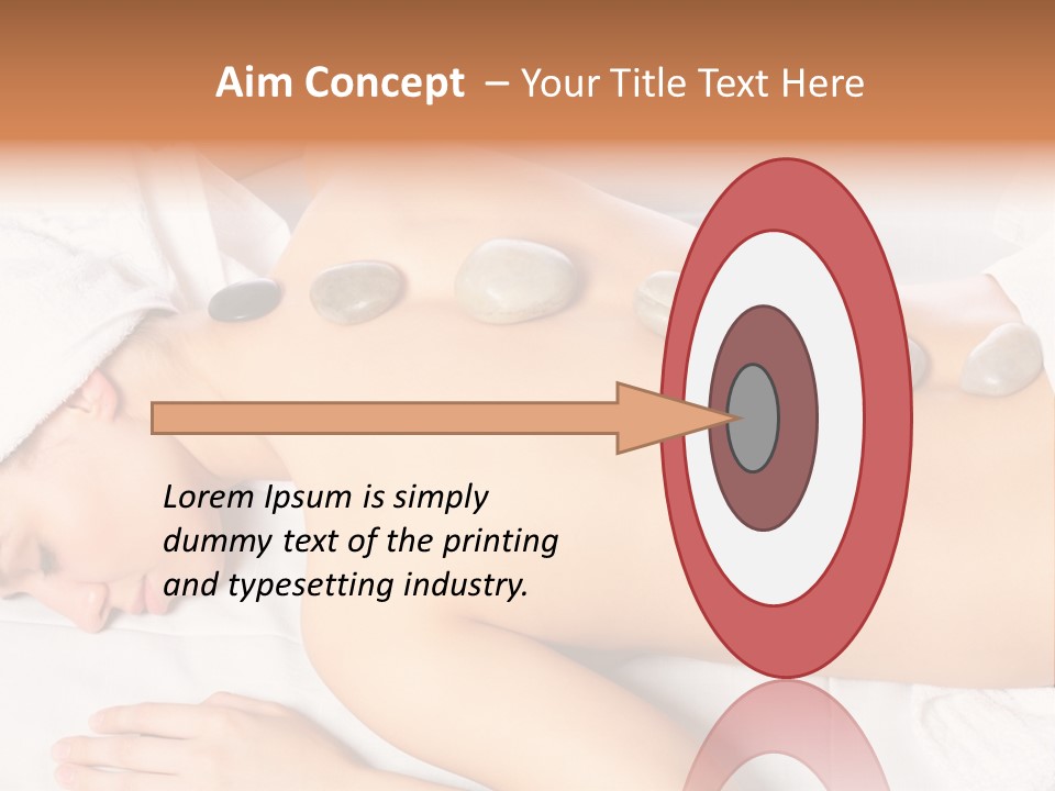 Muscle Retreat Stress PowerPoint Template