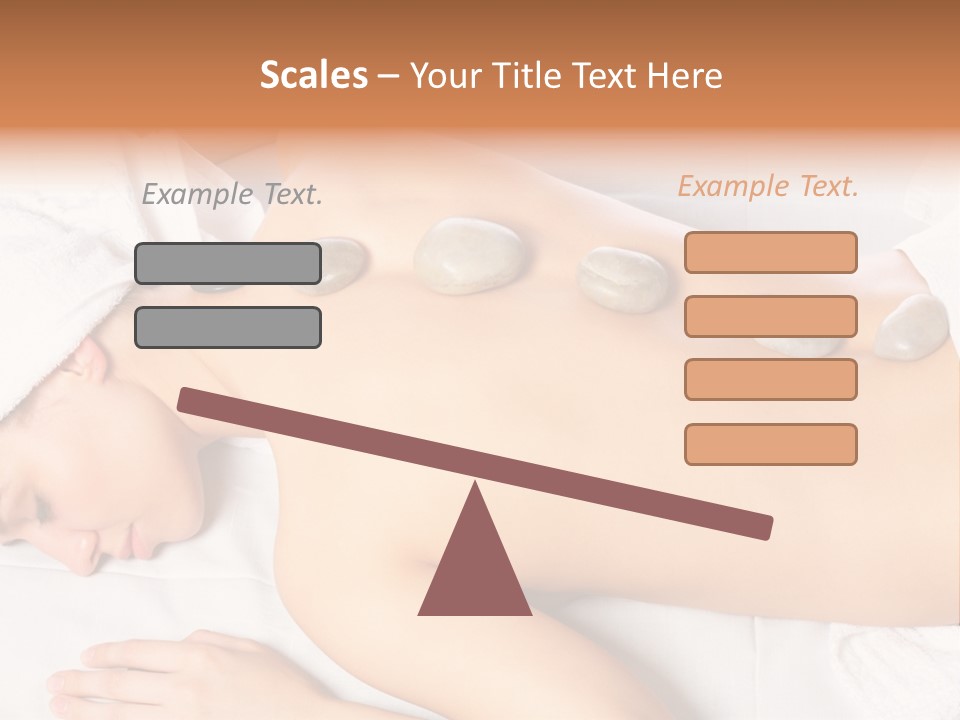 Muscle Retreat Stress PowerPoint Template