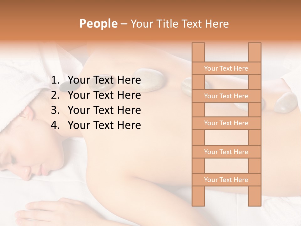Muscle Retreat Stress PowerPoint Template