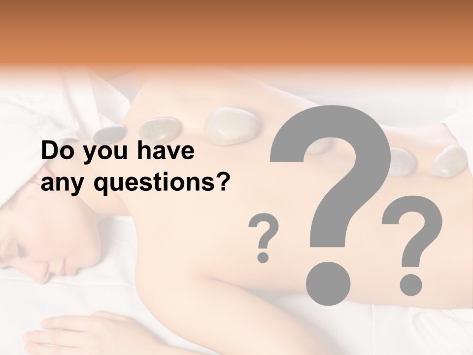 Muscle Retreat Stress PowerPoint Template