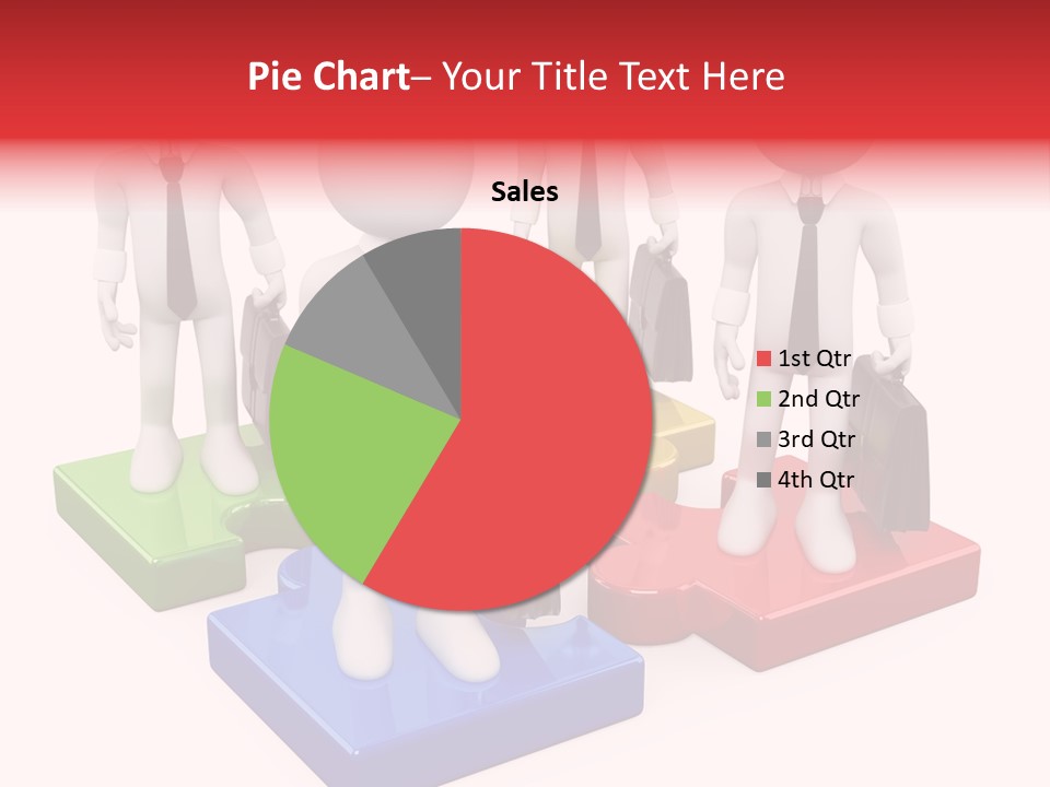 Illustration Person Join PowerPoint Template