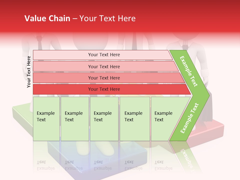 Illustration Person Join PowerPoint Template