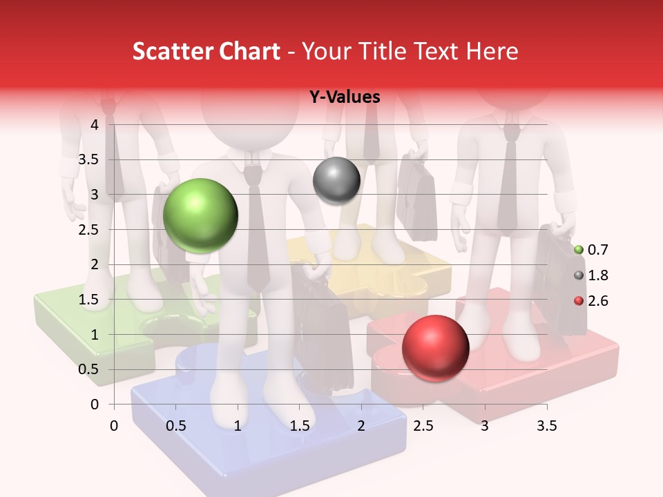 Illustration Person Join PowerPoint Template