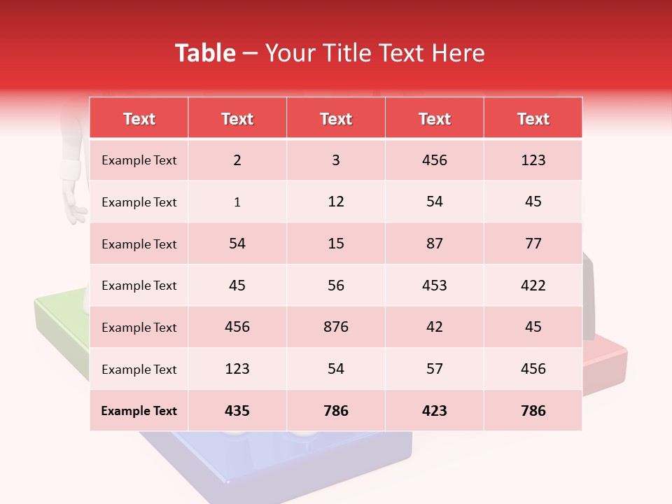 Illustration Person Join PowerPoint Template