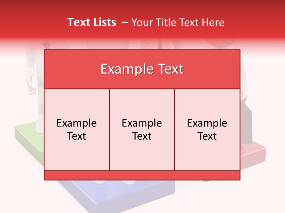 Illustration Person Join PowerPoint Template