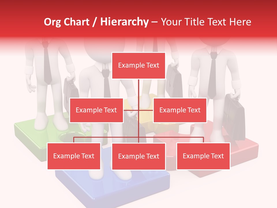 Illustration Person Join PowerPoint Template
