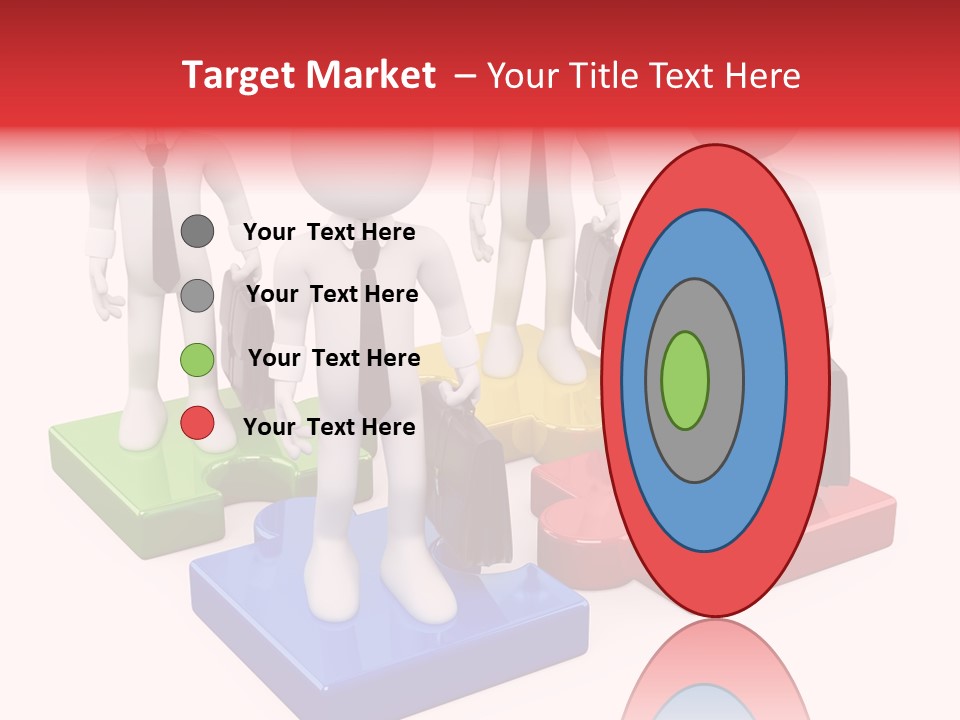 Illustration Person Join PowerPoint Template