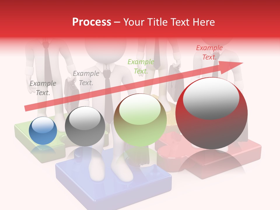 Illustration Person Join PowerPoint Template