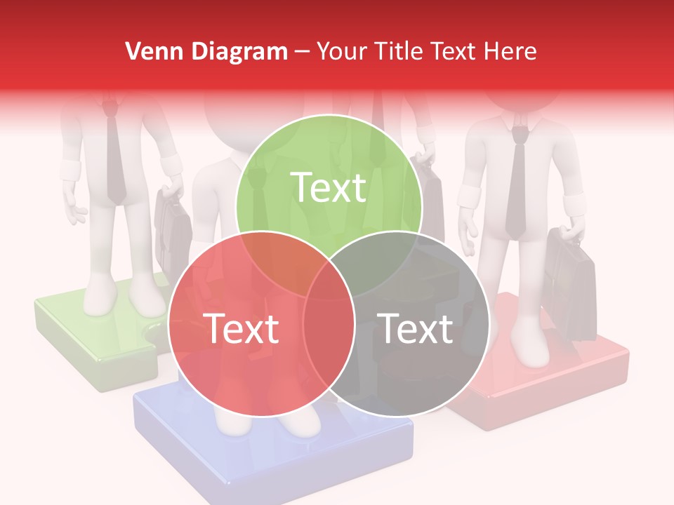 Illustration Person Join PowerPoint Template