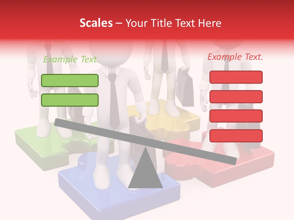 Illustration Person Join PowerPoint Template