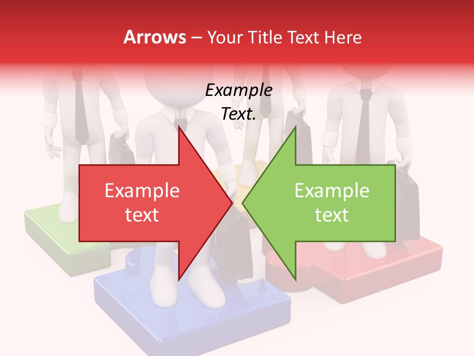 Illustration Person Join PowerPoint Template