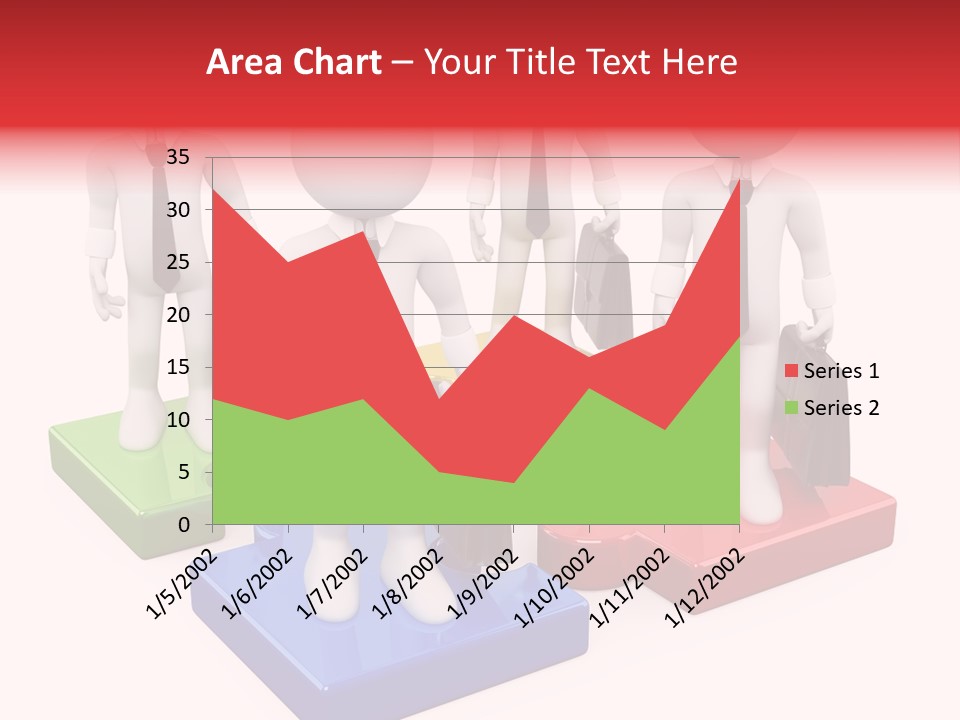 Illustration Person Join PowerPoint Template
