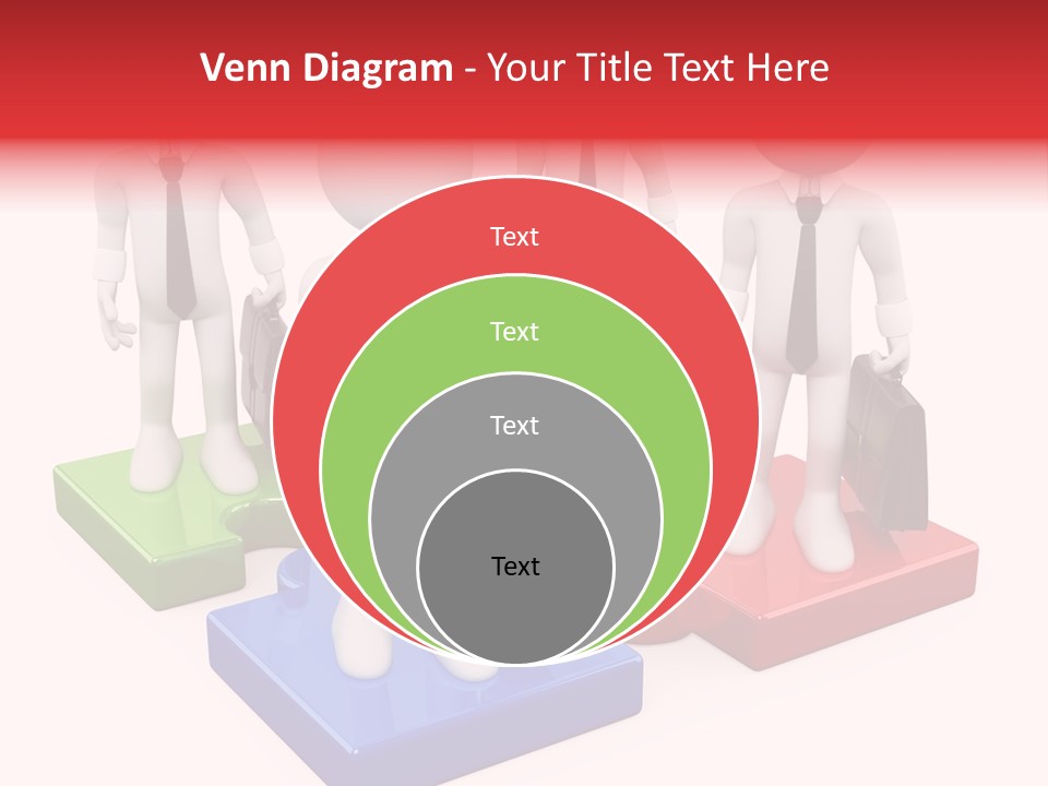 Illustration Person Join PowerPoint Template