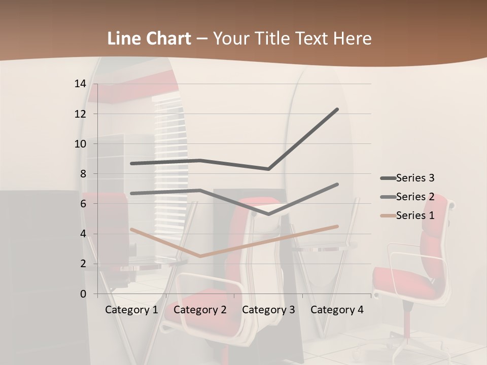 Beautiful Perspective Fashionable Beauty Reflection PowerPoint Template