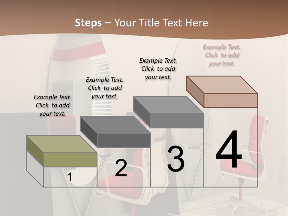 Beautiful Perspective Fashionable Beauty Reflection PowerPoint Template