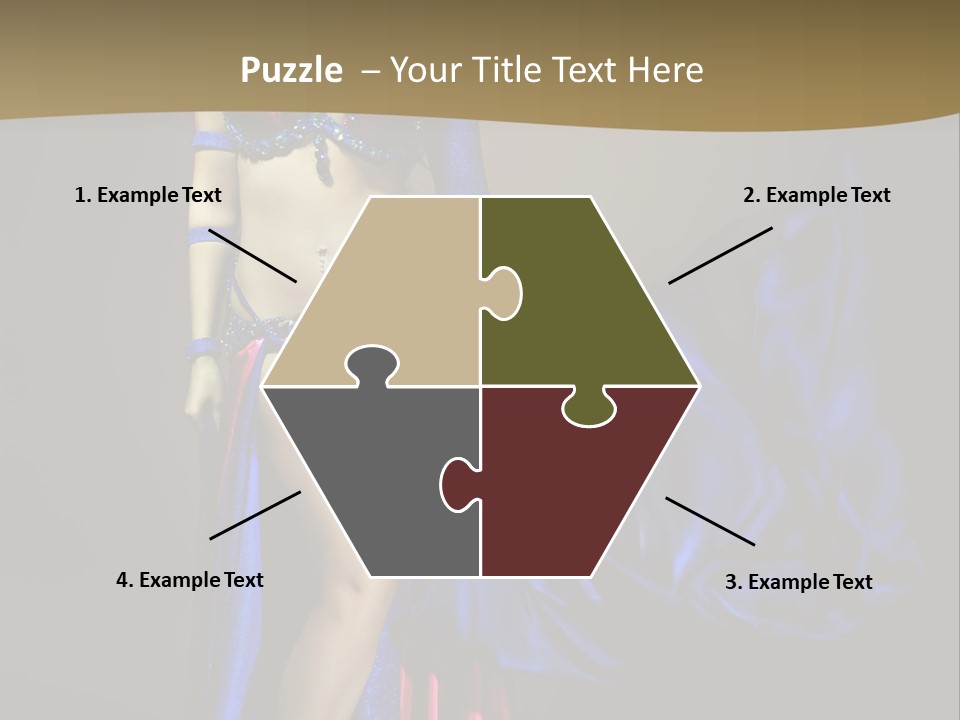 Religious Scarf India PowerPoint Template