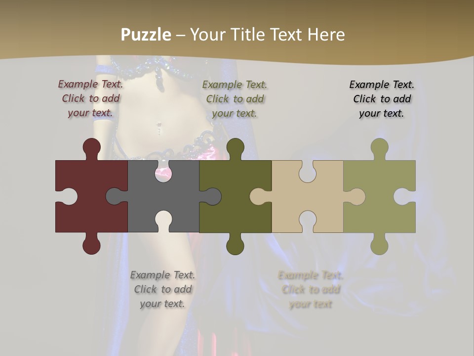 Religious Scarf India PowerPoint Template