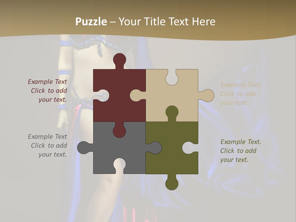 Religious Scarf India PowerPoint Template